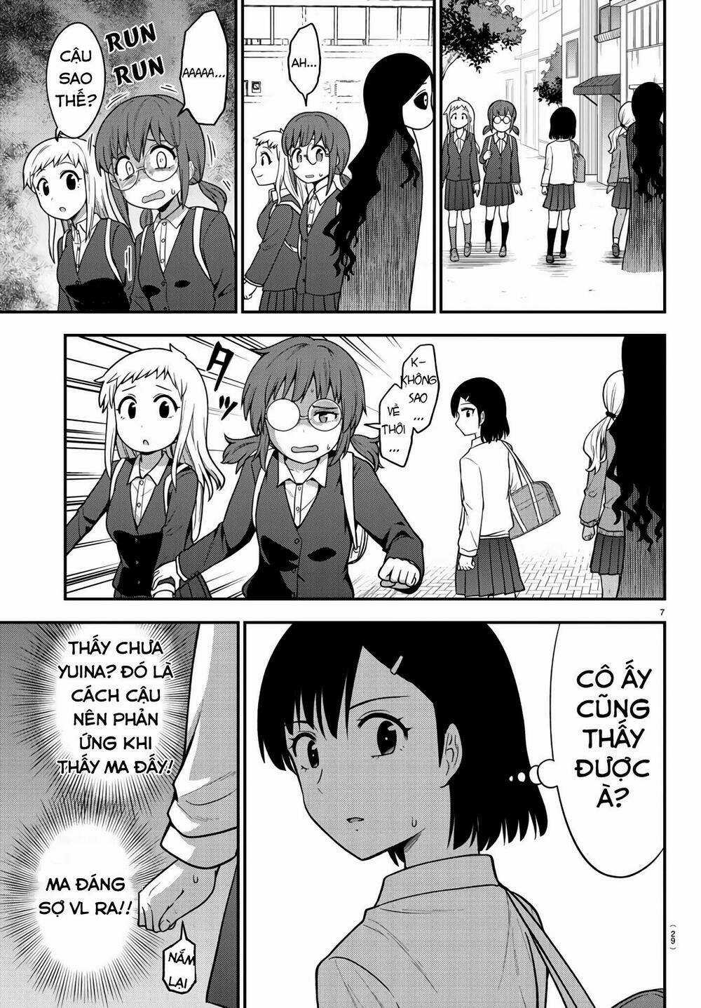 Có Một Con Ma Sau Nàng Gal Chapter 1 trang 8