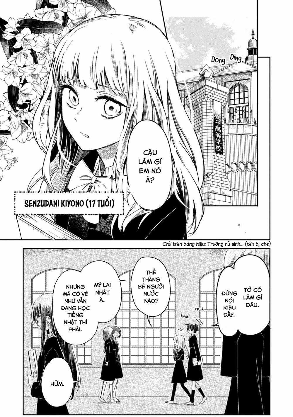 Cô nàng đẹp trai và cậu bé tóc vàng Chapter 1 trang 7