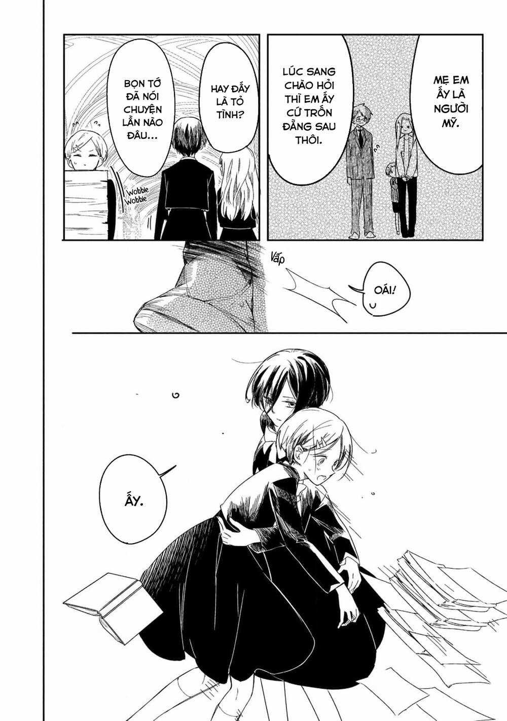 Cô nàng đẹp trai và cậu bé tóc vàng Chapter 1 trang 8