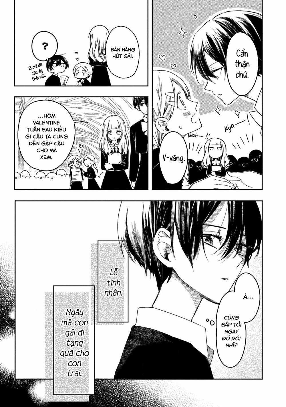 Cô nàng đẹp trai và cậu bé tóc vàng Chapter 1 trang 9