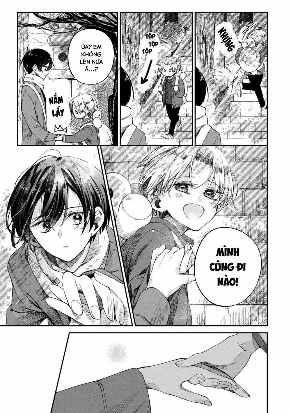 Cô nàng đẹp trai và cậu bé tóc vàng Chapter 3 trang 11