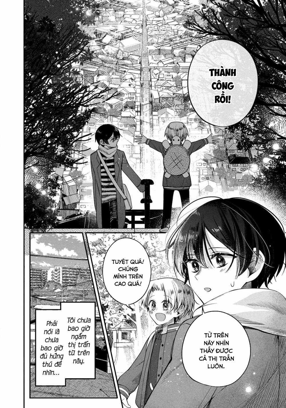 Cô nàng đẹp trai và cậu bé tóc vàng Chapter 3 trang 12