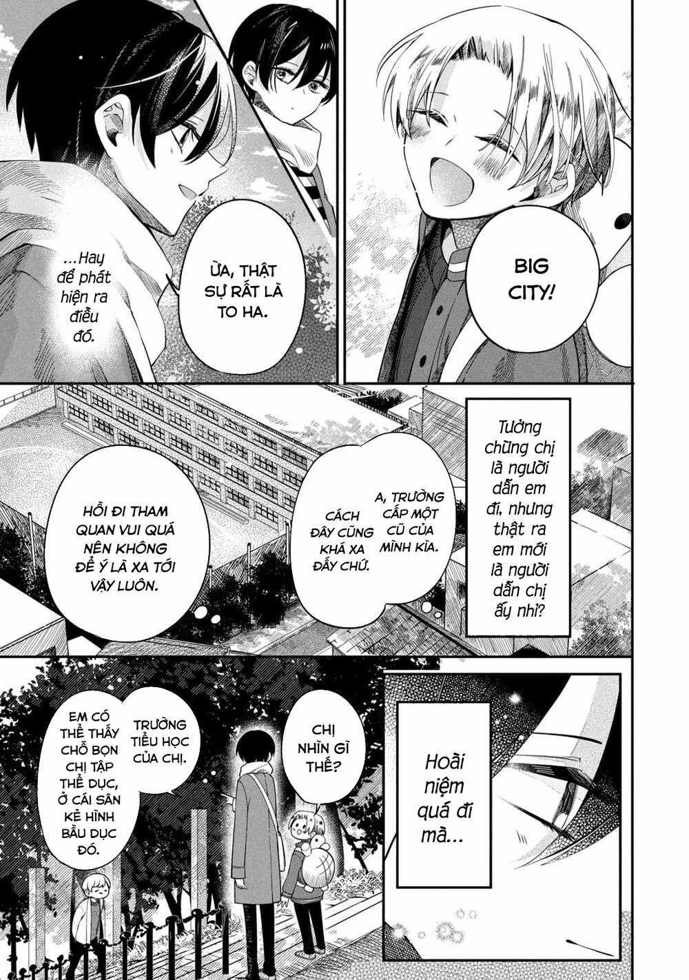 Cô nàng đẹp trai và cậu bé tóc vàng Chapter 3 trang 13