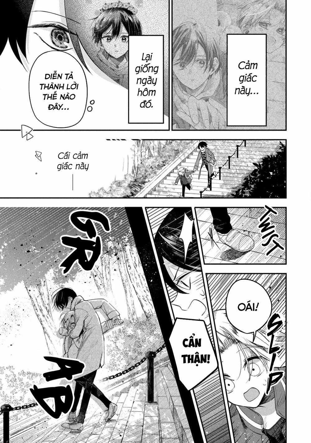 Cô nàng đẹp trai và cậu bé tóc vàng Chapter 3 trang 17