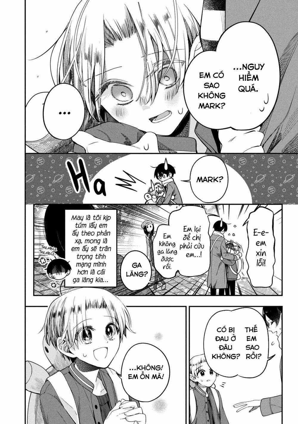 Cô nàng đẹp trai và cậu bé tóc vàng Chapter 3 trang 18