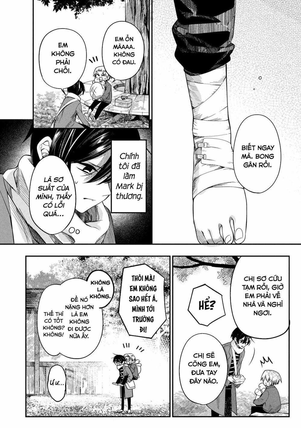 Cô nàng đẹp trai và cậu bé tóc vàng Chapter 3 trang 20