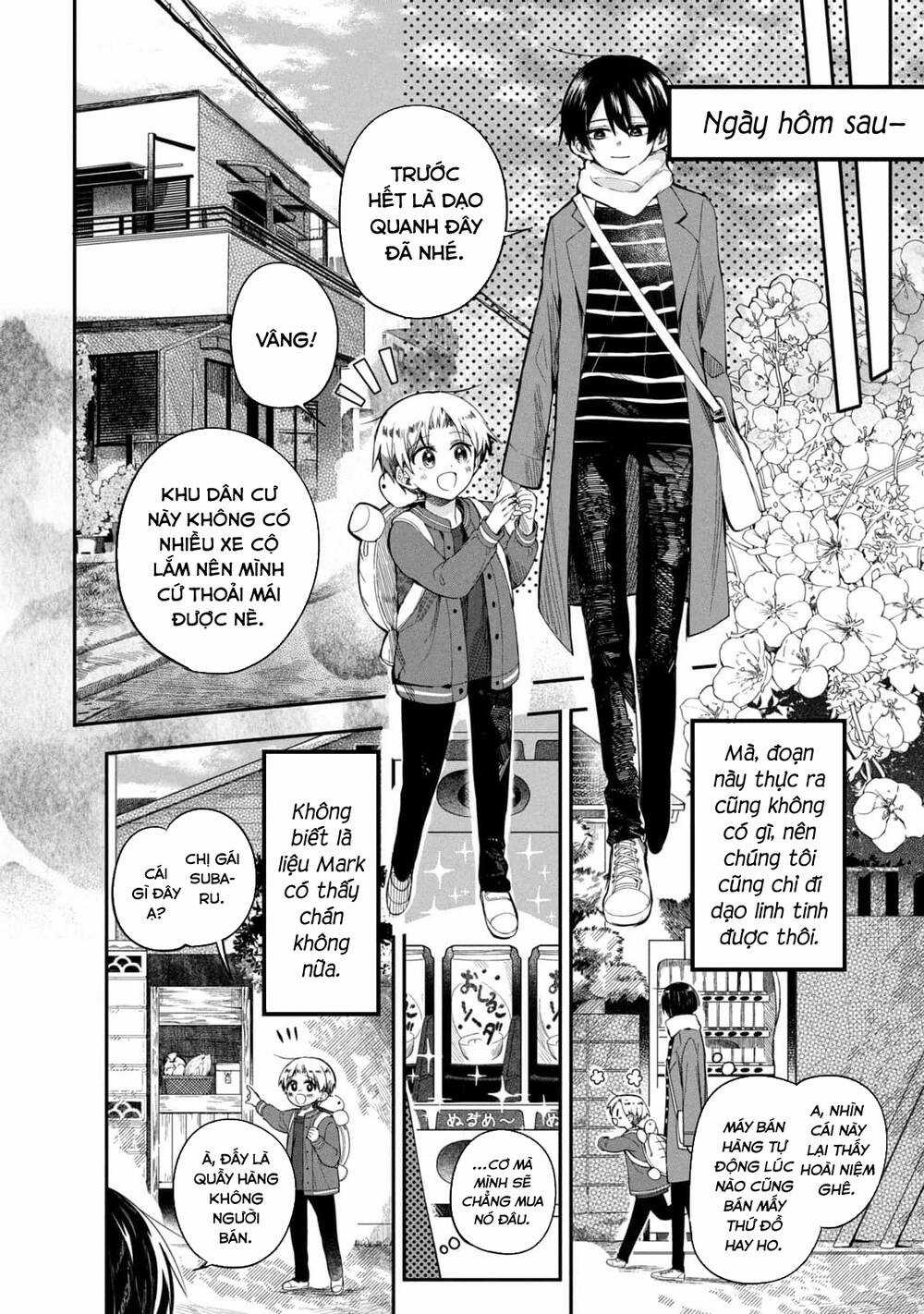 Cô nàng đẹp trai và cậu bé tóc vàng Chapter 3 trang 4