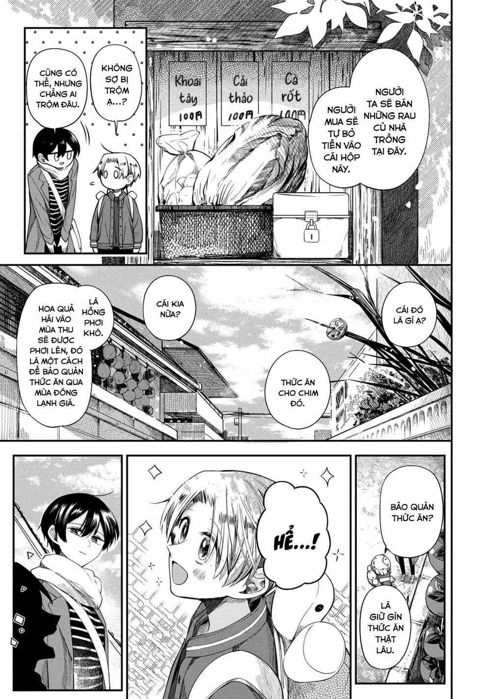 Cô nàng đẹp trai và cậu bé tóc vàng Chapter 3 trang 5