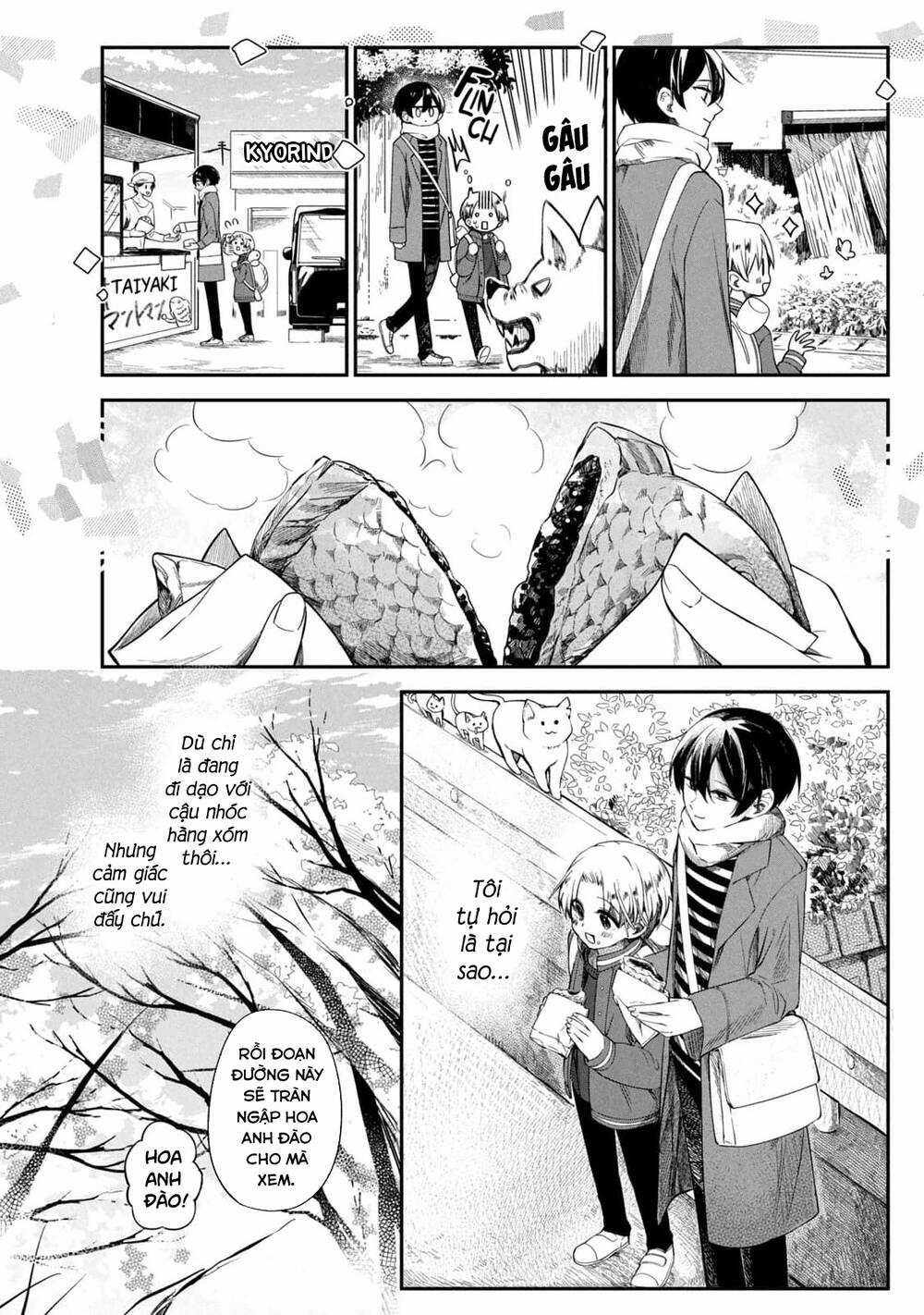 Cô nàng đẹp trai và cậu bé tóc vàng Chapter 3 trang 6