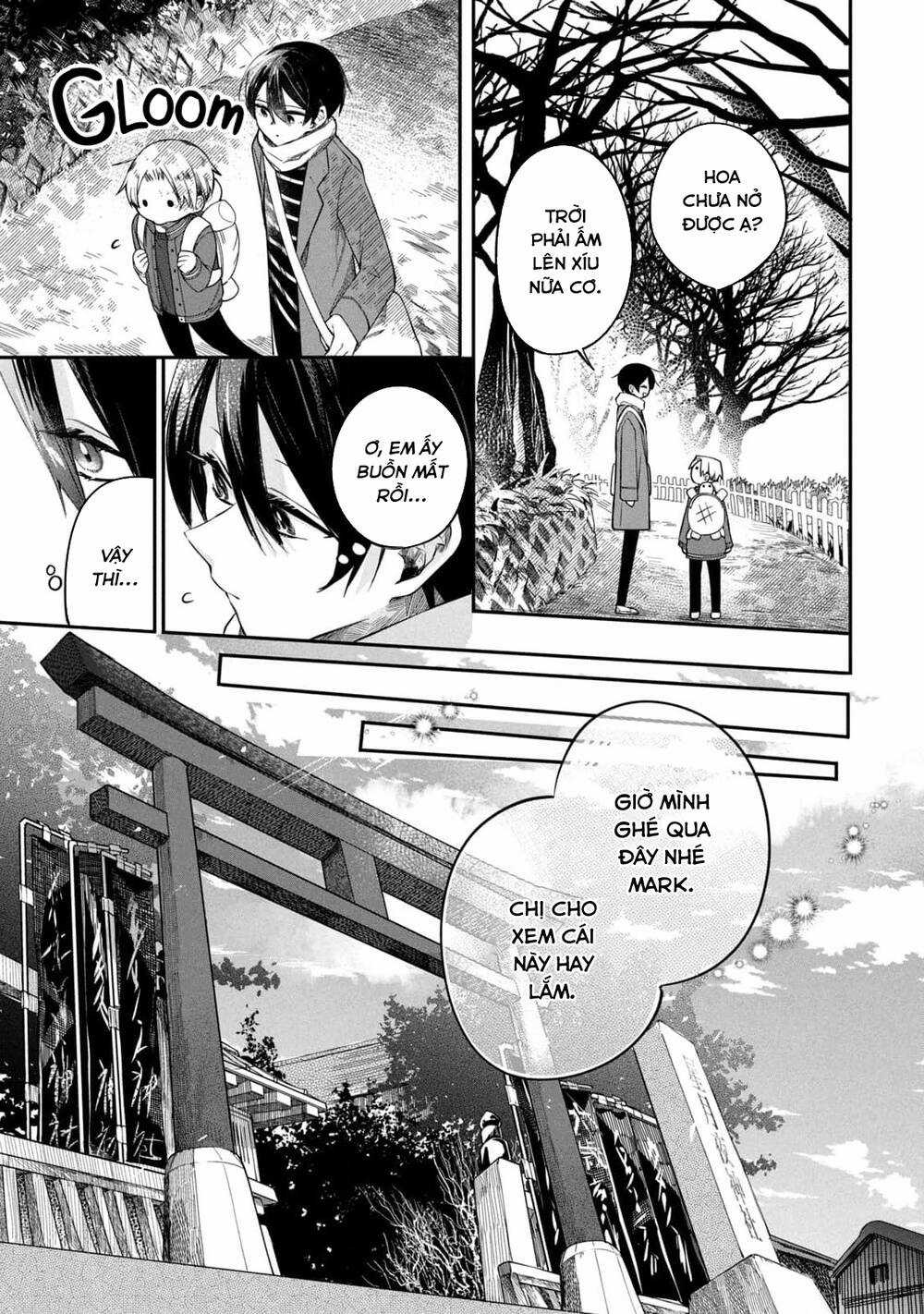 Cô nàng đẹp trai và cậu bé tóc vàng Chapter 3 trang 7