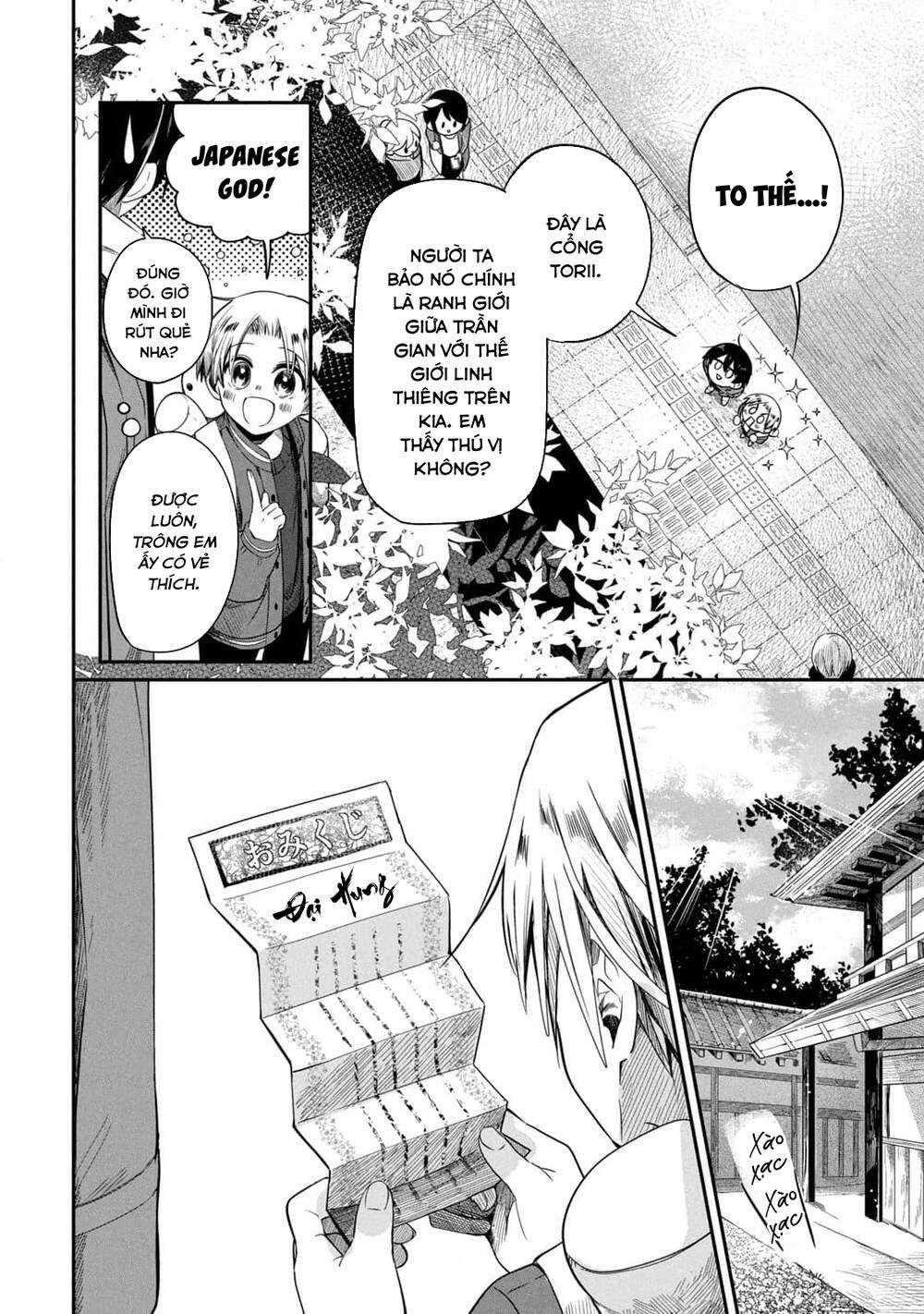 Cô nàng đẹp trai và cậu bé tóc vàng Chapter 3 trang 8