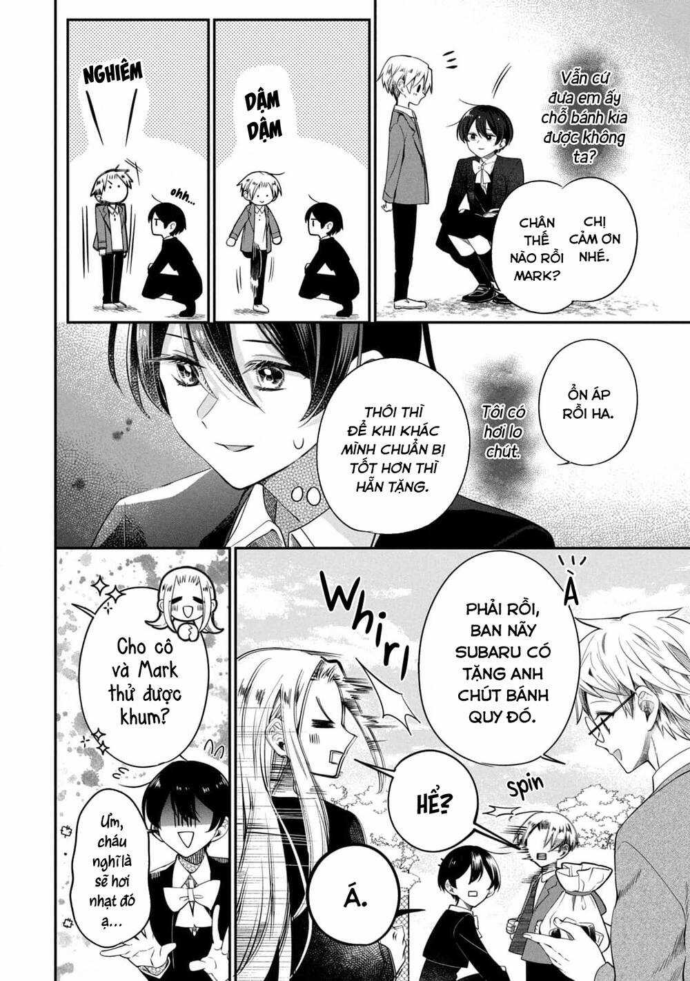 Cô nàng đẹp trai và cậu bé tóc vàng Chapter 4 trang 11