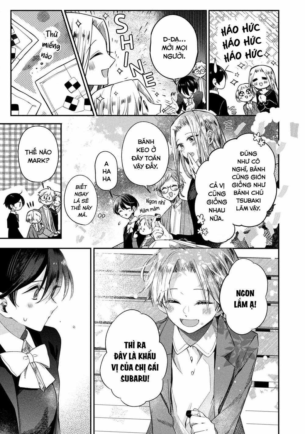 Cô nàng đẹp trai và cậu bé tóc vàng Chapter 4 trang 12