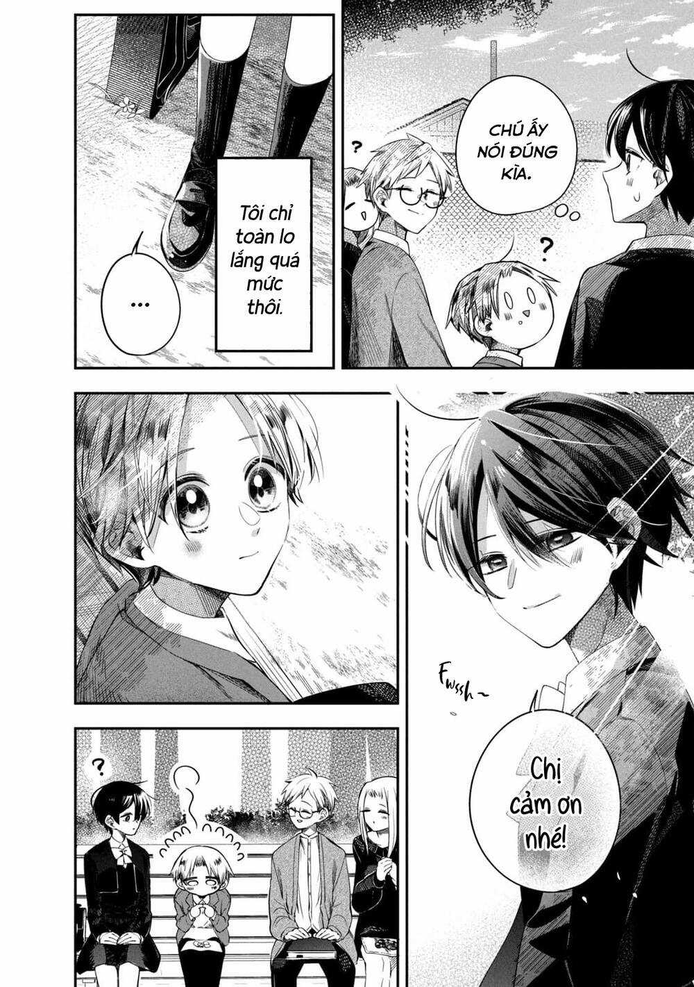 Cô nàng đẹp trai và cậu bé tóc vàng Chapter 4 trang 13