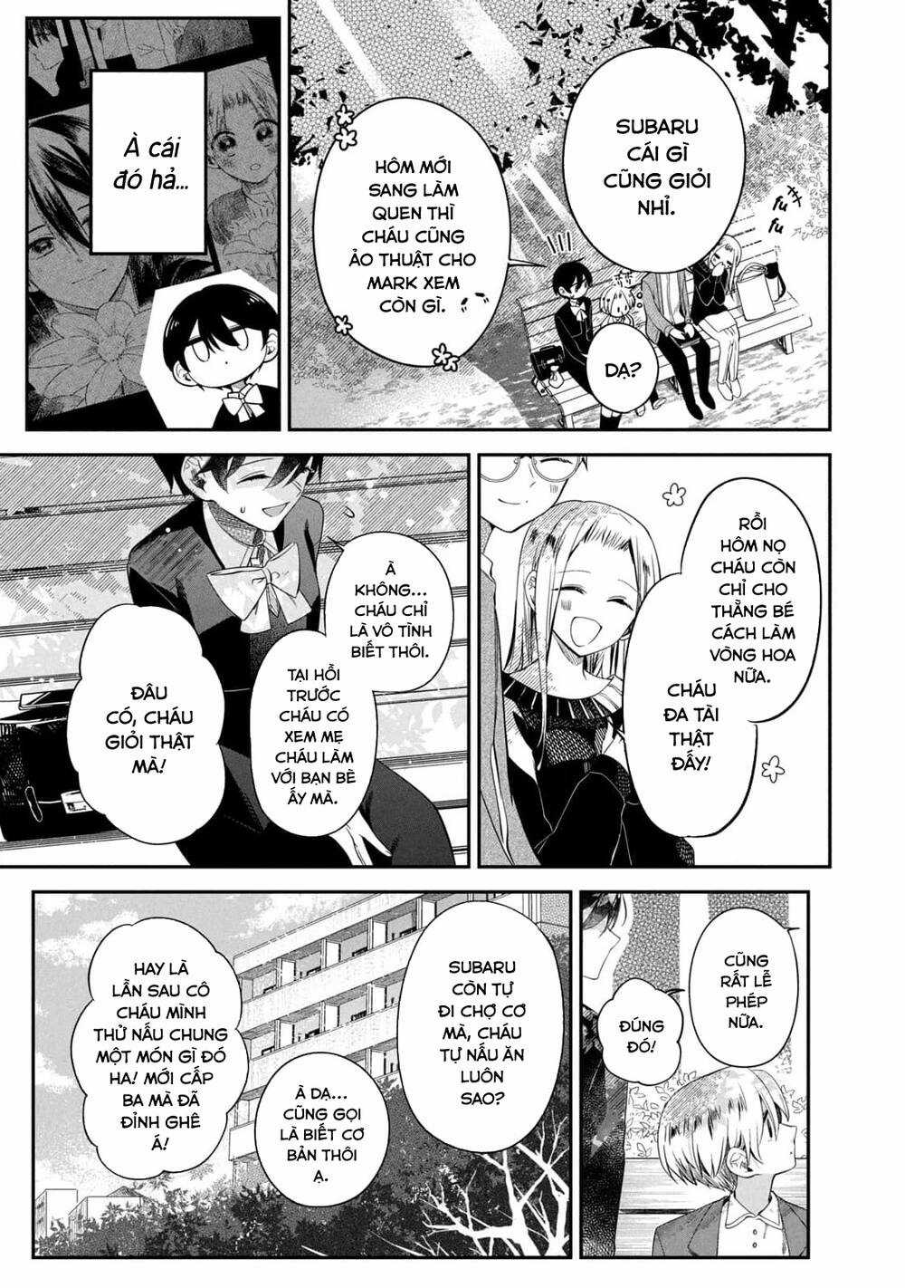 Cô nàng đẹp trai và cậu bé tóc vàng Chapter 4 trang 14