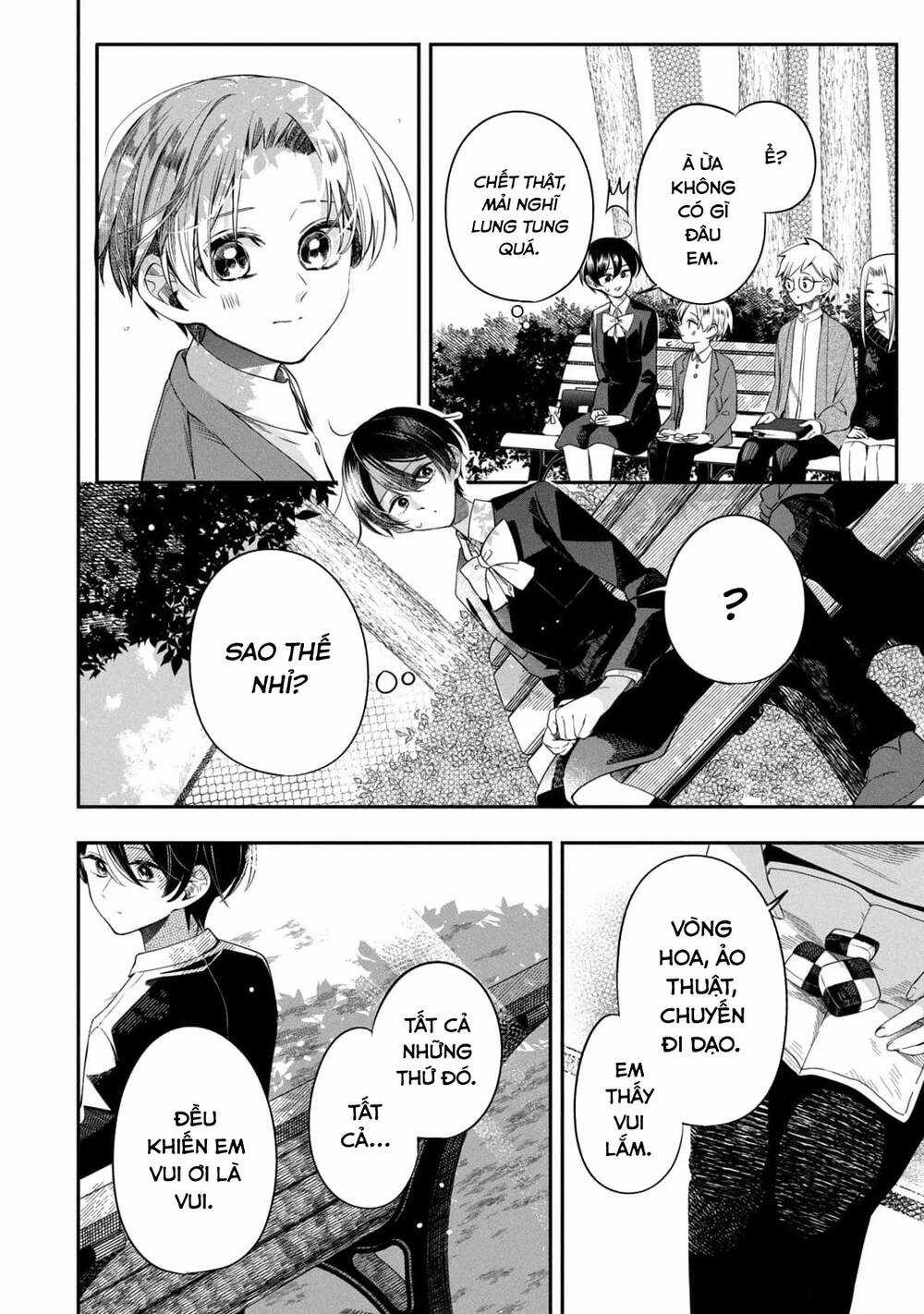 Cô nàng đẹp trai và cậu bé tóc vàng Chapter 4 trang 19