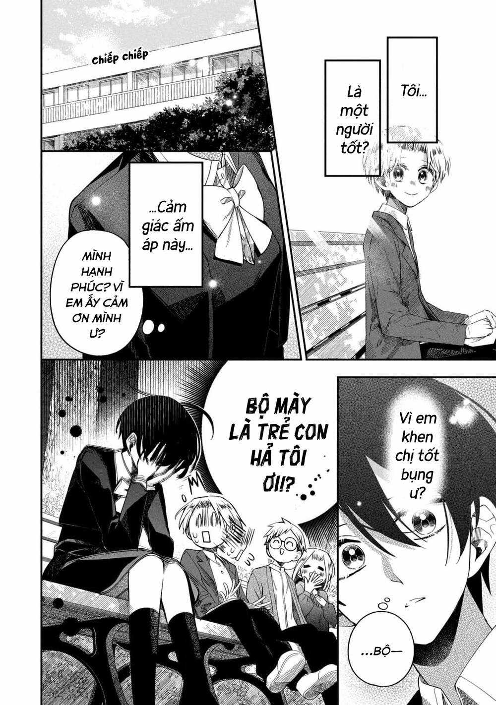 Cô nàng đẹp trai và cậu bé tóc vàng Chapter 4 trang 21