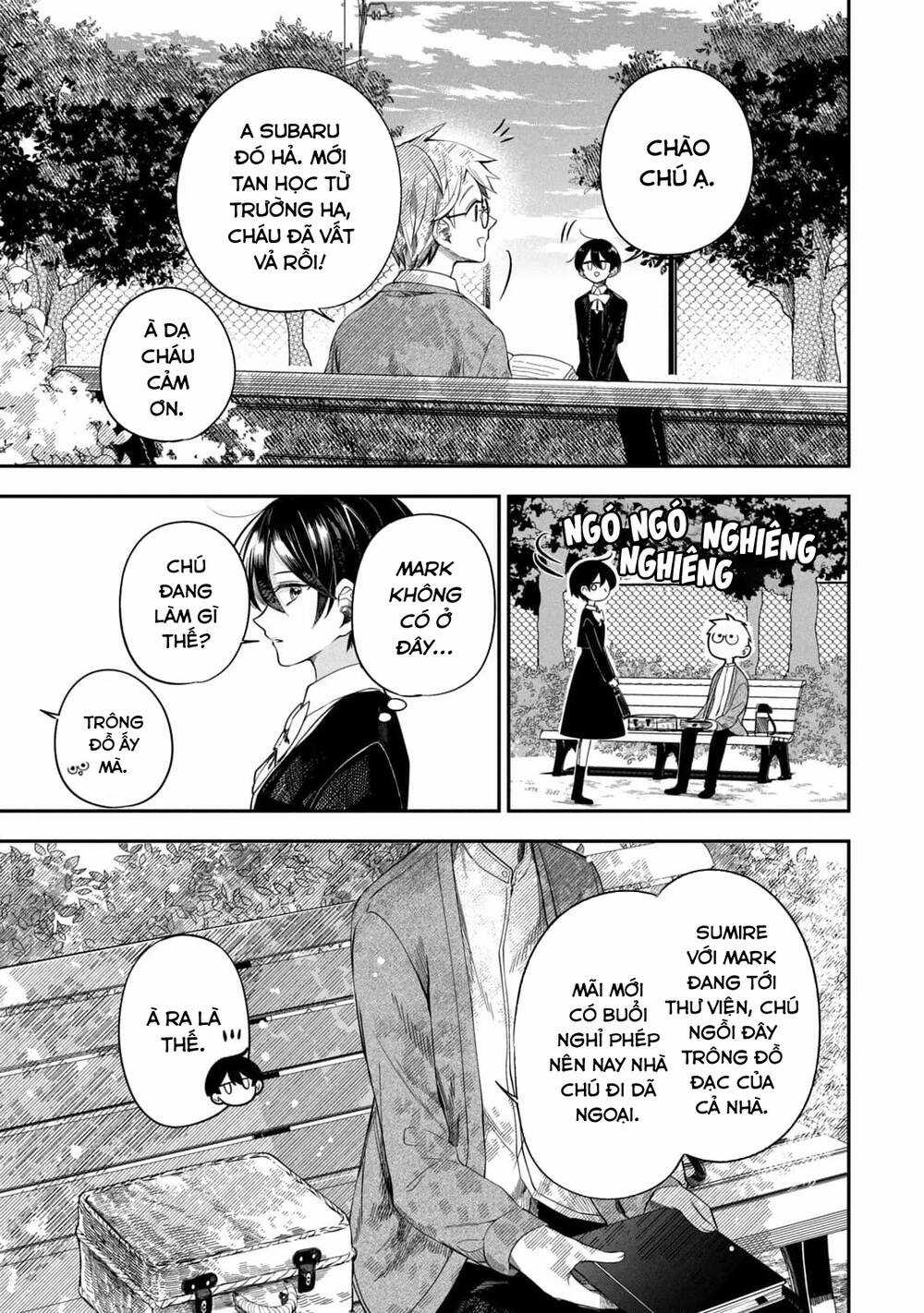 Cô nàng đẹp trai và cậu bé tóc vàng Chapter 4 trang 4