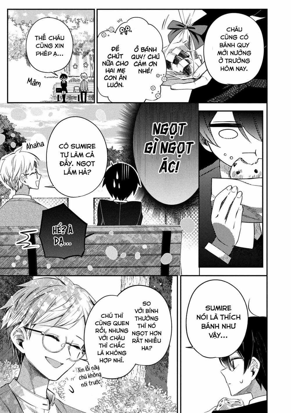 Cô nàng đẹp trai và cậu bé tóc vàng Chapter 4 trang 6