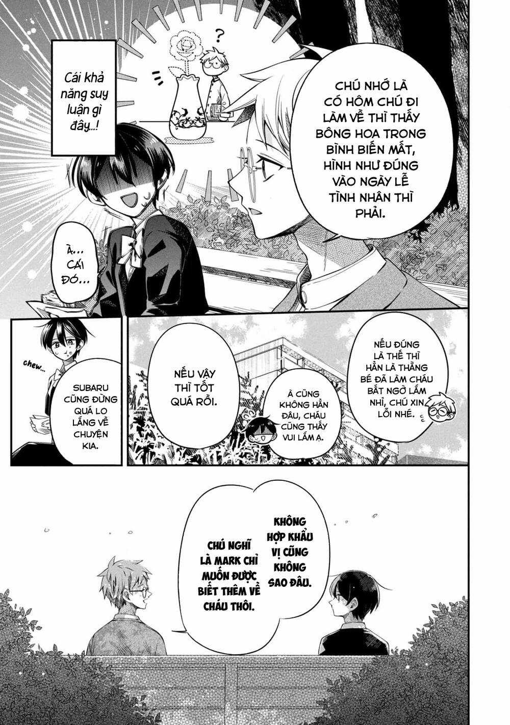 Cô nàng đẹp trai và cậu bé tóc vàng Chapter 4 trang 8