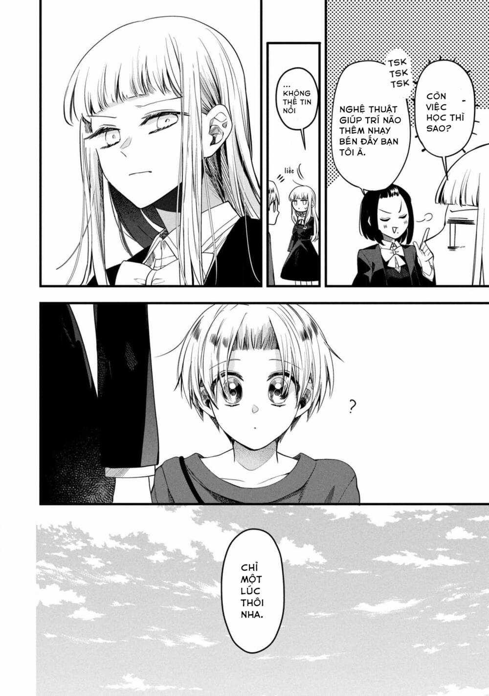 Cô nàng đẹp trai và cậu bé tóc vàng Chapter 5 trang 10