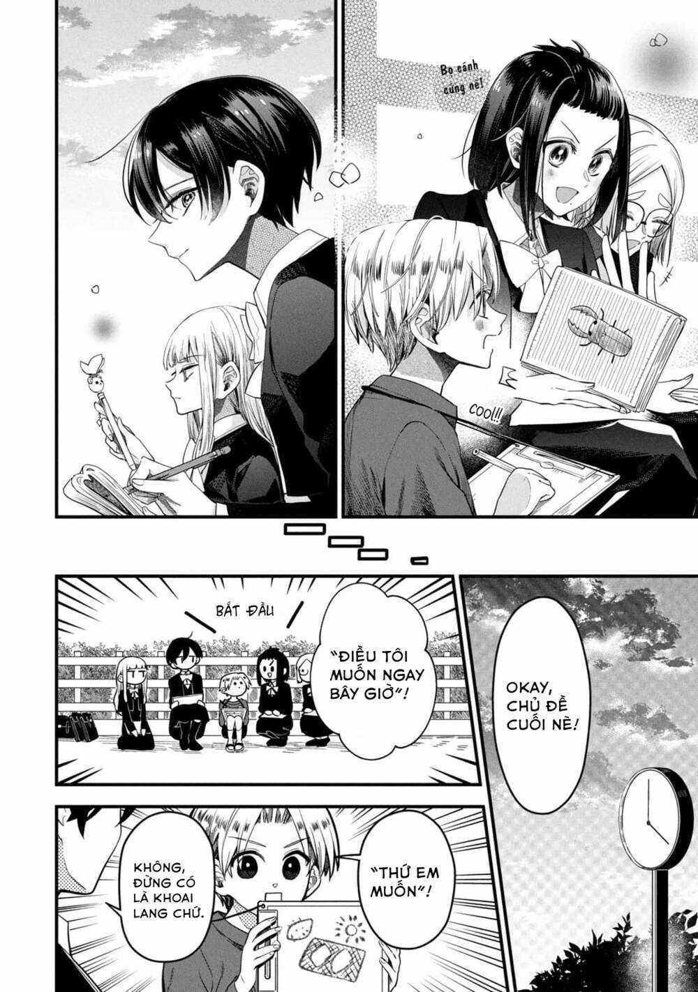 Cô nàng đẹp trai và cậu bé tóc vàng Chapter 5 trang 12