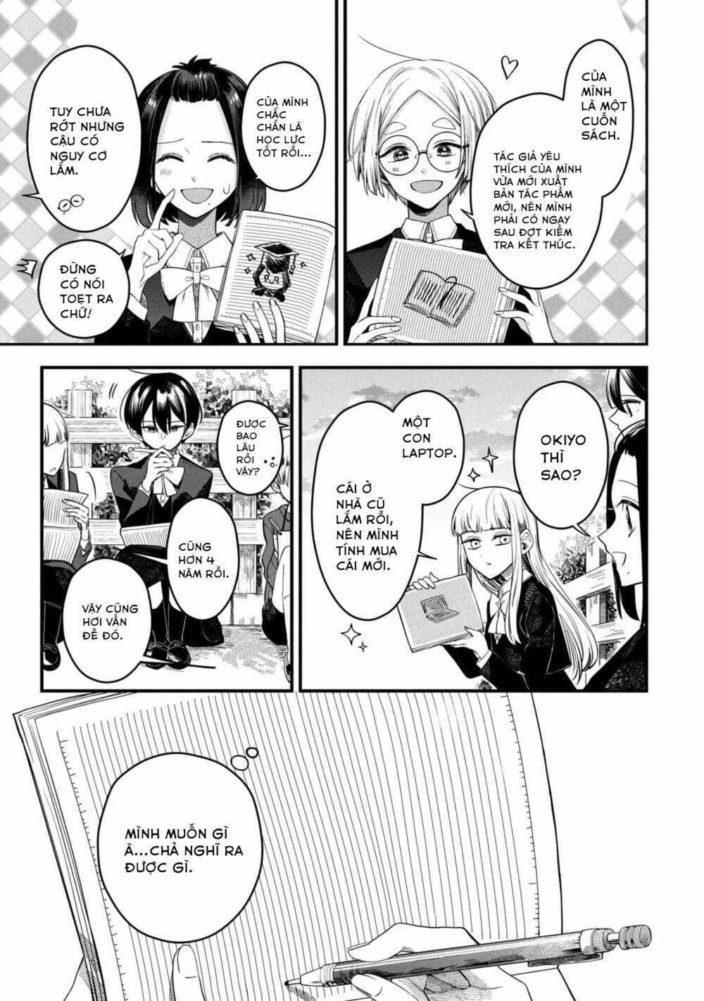 Cô nàng đẹp trai và cậu bé tóc vàng Chapter 5 trang 13