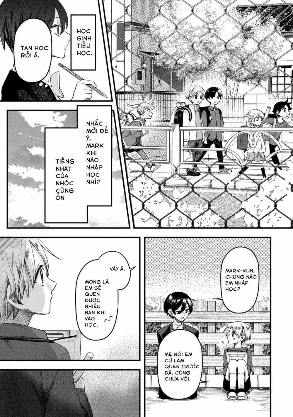 Cô nàng đẹp trai và cậu bé tóc vàng Chapter 5 trang 15