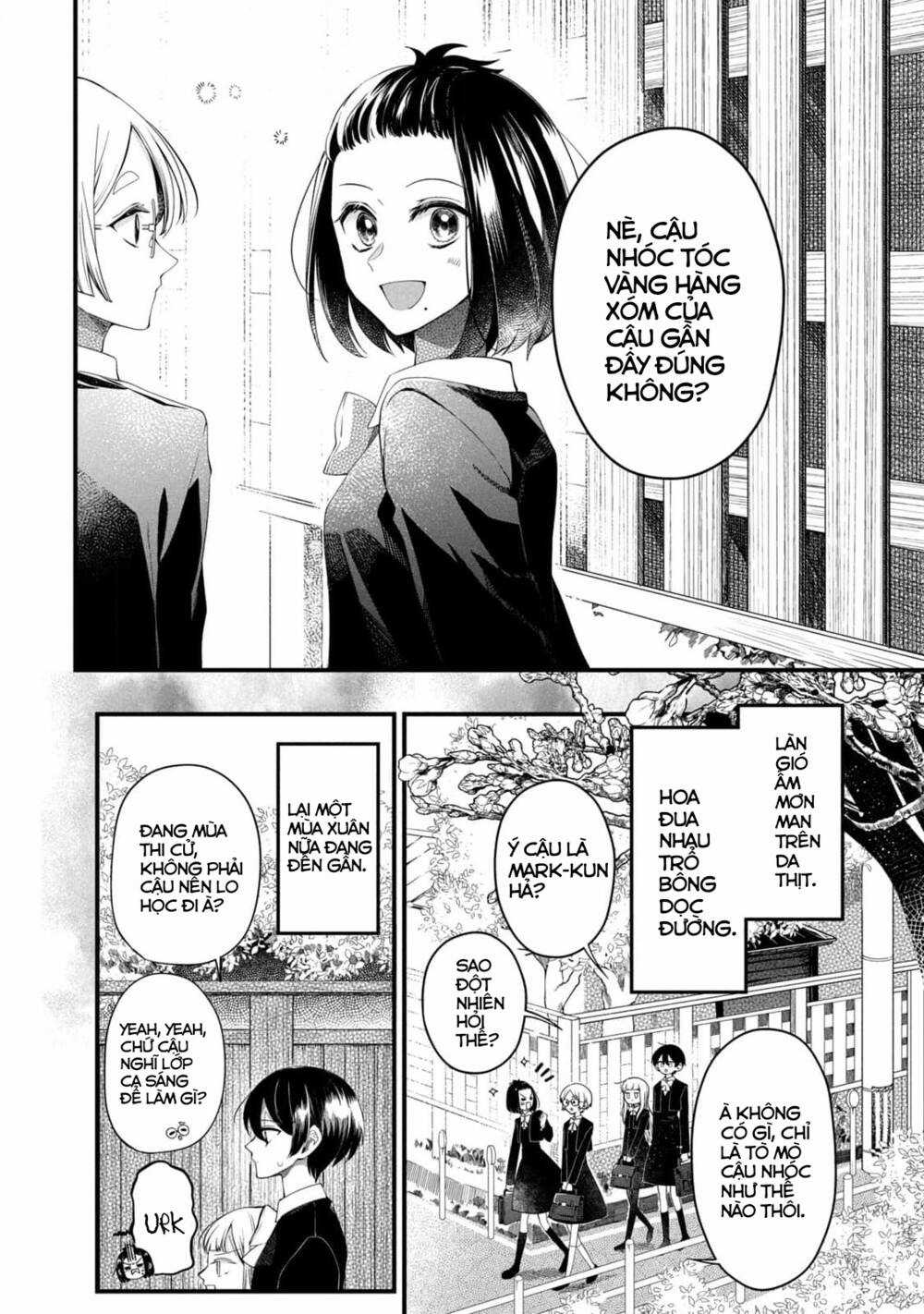 Cô nàng đẹp trai và cậu bé tóc vàng Chapter 5 trang 2