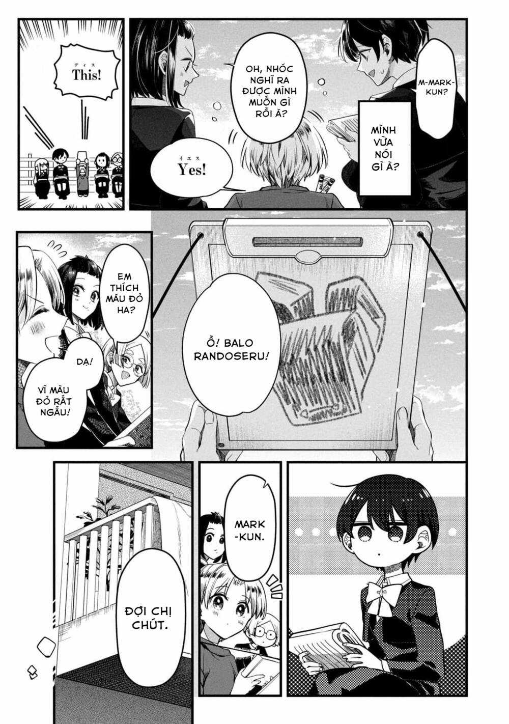 Cô nàng đẹp trai và cậu bé tóc vàng Chapter 5 trang 21