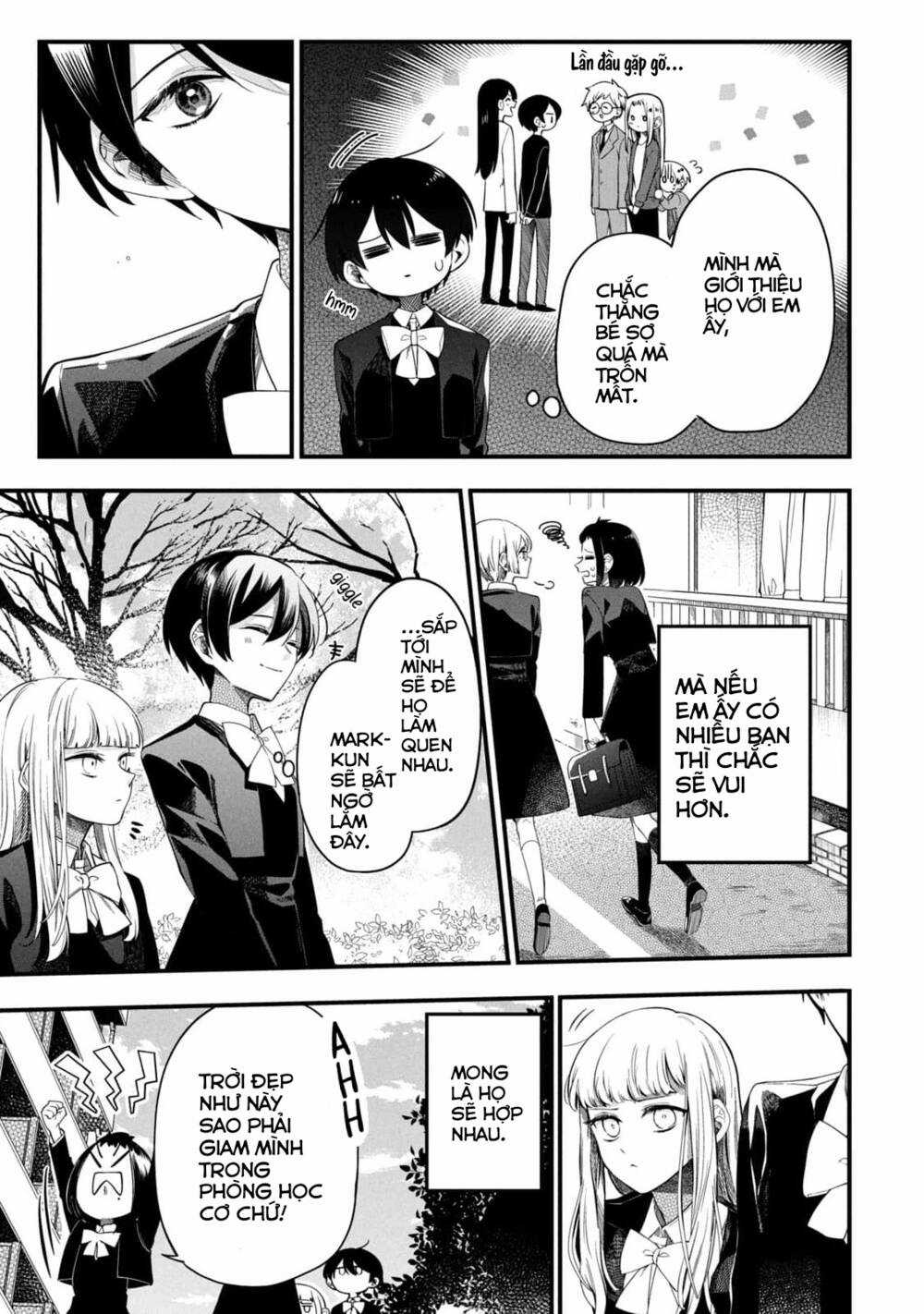 Cô nàng đẹp trai và cậu bé tóc vàng Chapter 5 trang 3