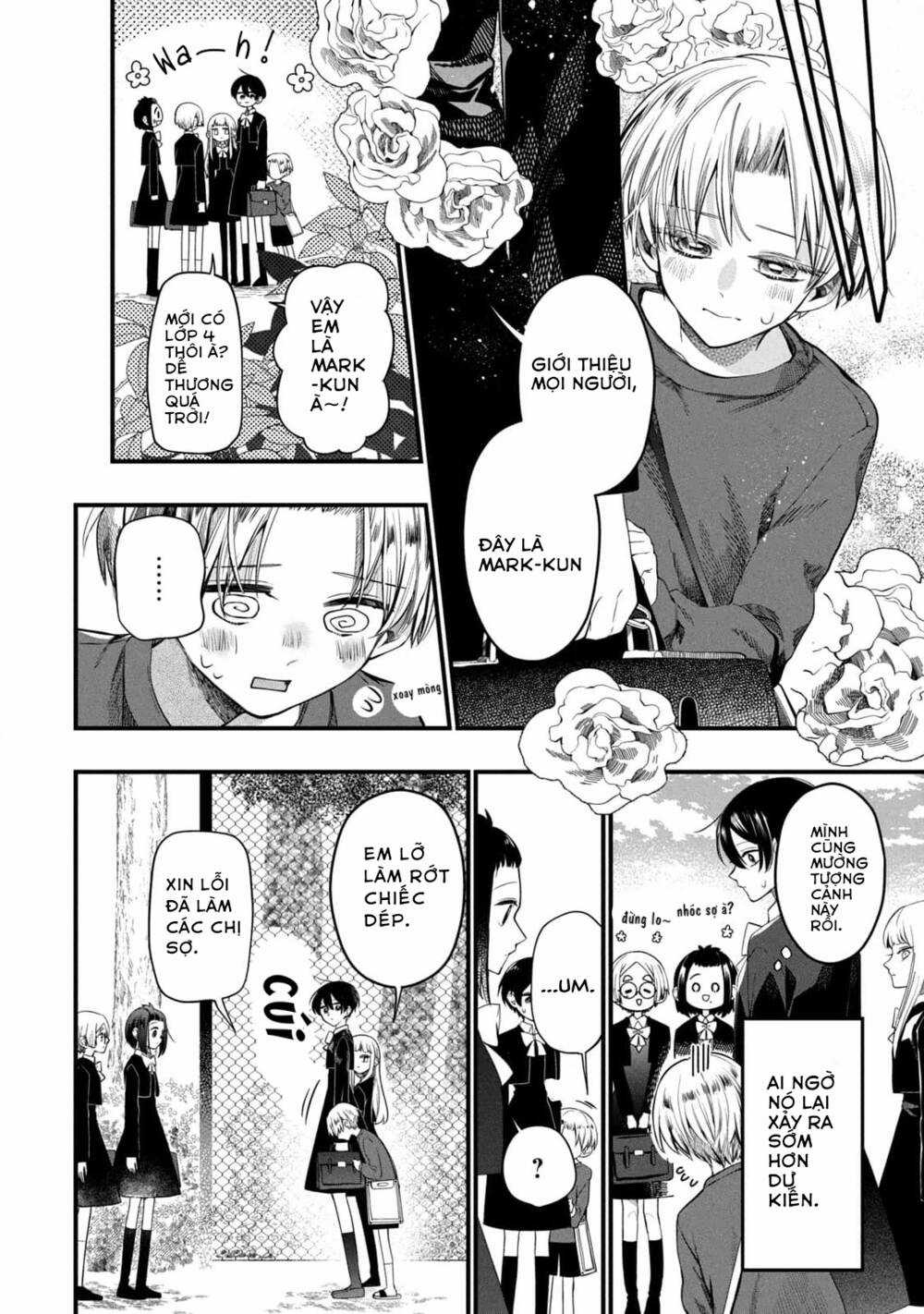 Cô nàng đẹp trai và cậu bé tóc vàng Chapter 5 trang 6