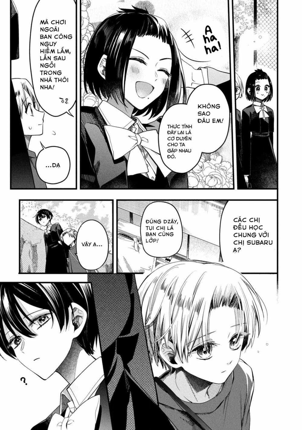 Cô nàng đẹp trai và cậu bé tóc vàng Chapter 5 trang 7