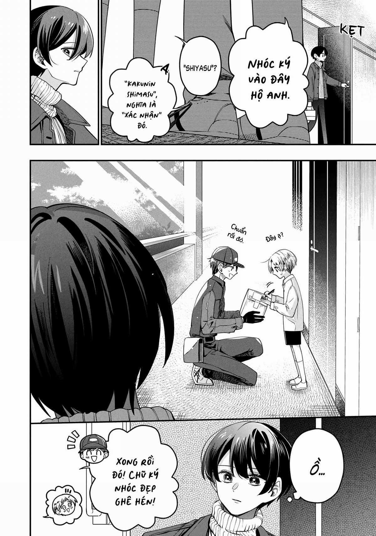 Cô nàng đẹp trai và cậu bé tóc vàng Chapter 6 trang 6