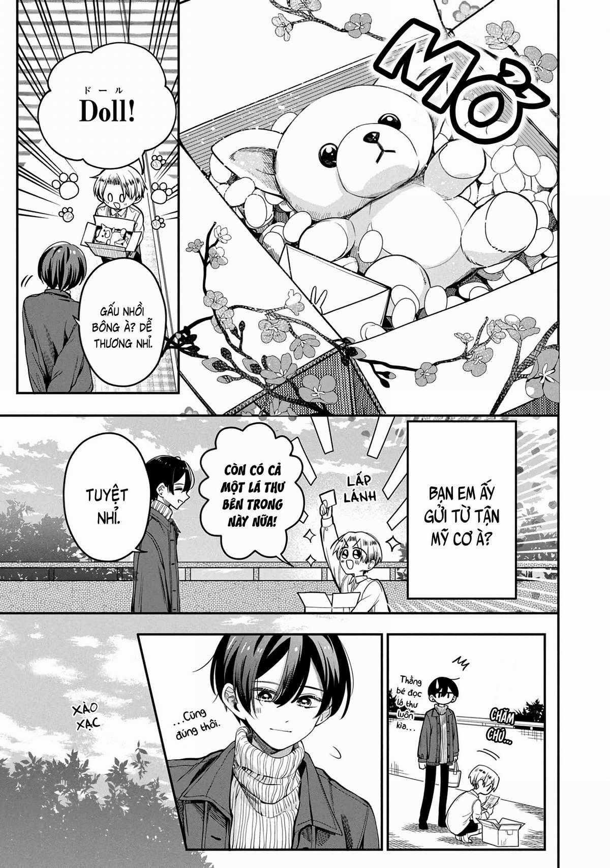 Cô nàng đẹp trai và cậu bé tóc vàng Chapter 6 trang 9