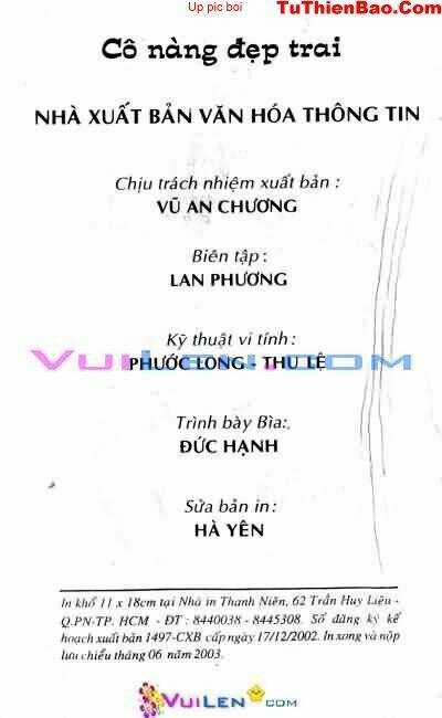 Cô Nàng Đẹp Trai Chapter 1 trang 2