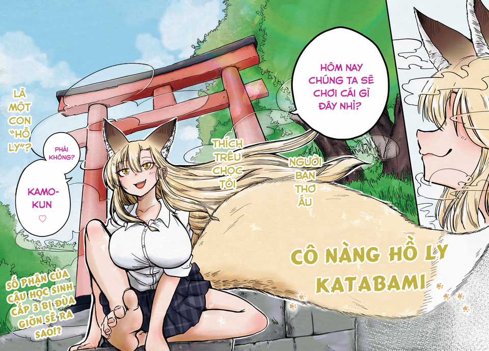 Cô Nàng Hồ Ly Katabami-San Chapter 1 trang 2