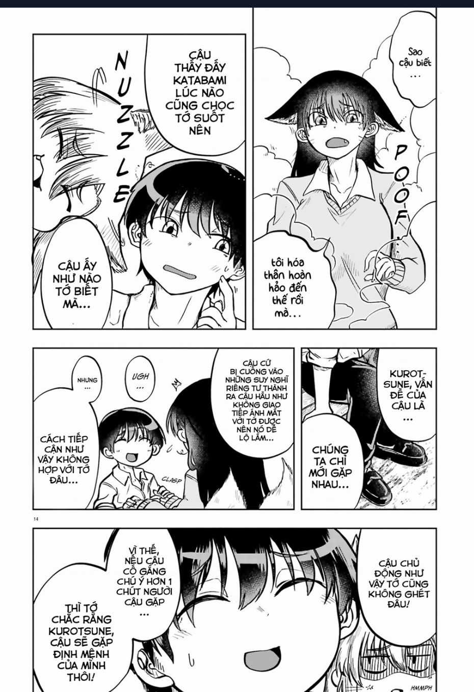 Cô Nàng Hồ Ly Katabami-San Chapter 10 trang 13