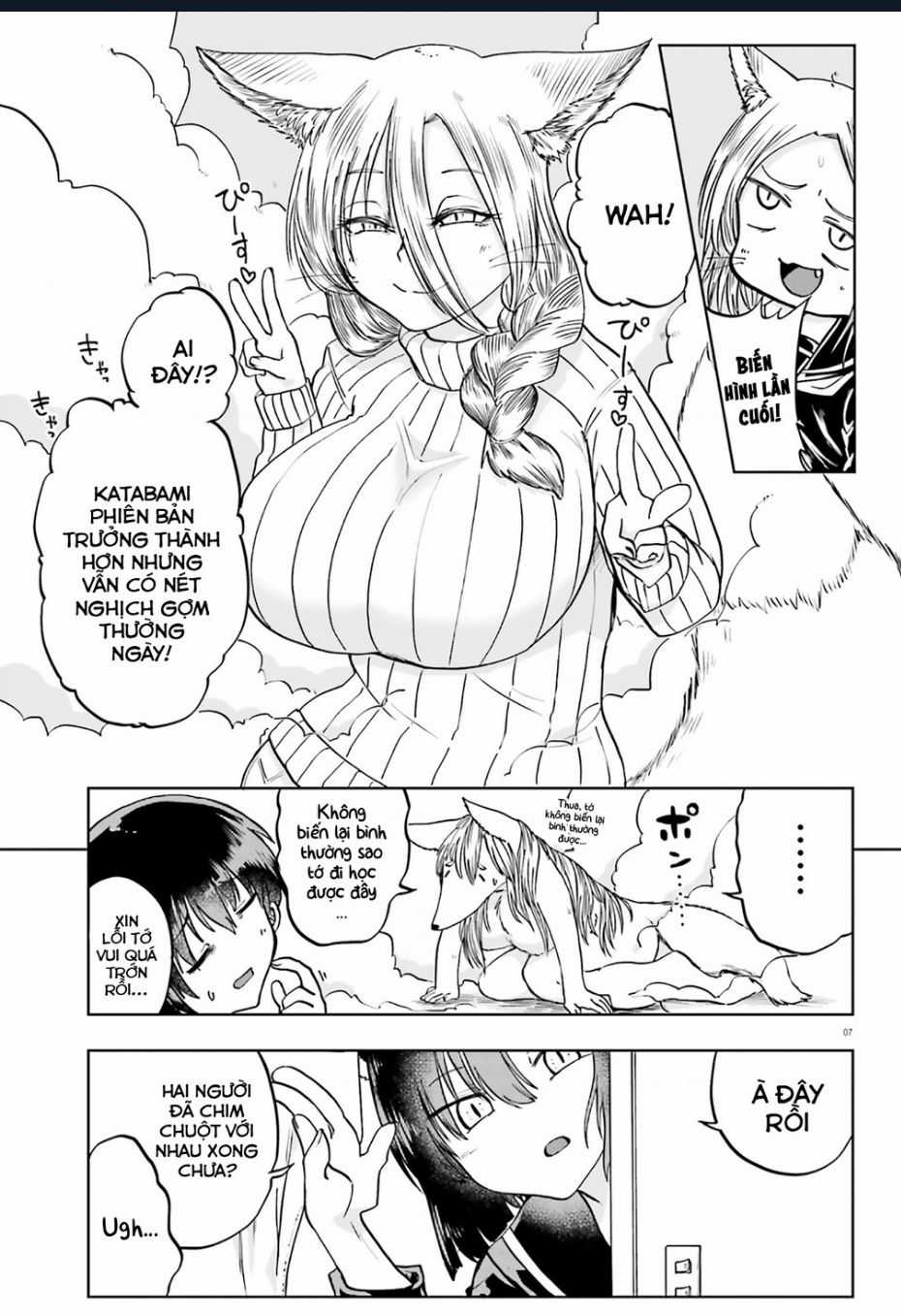 Cô Nàng Hồ Ly Katabami-San Chapter 12 trang 6