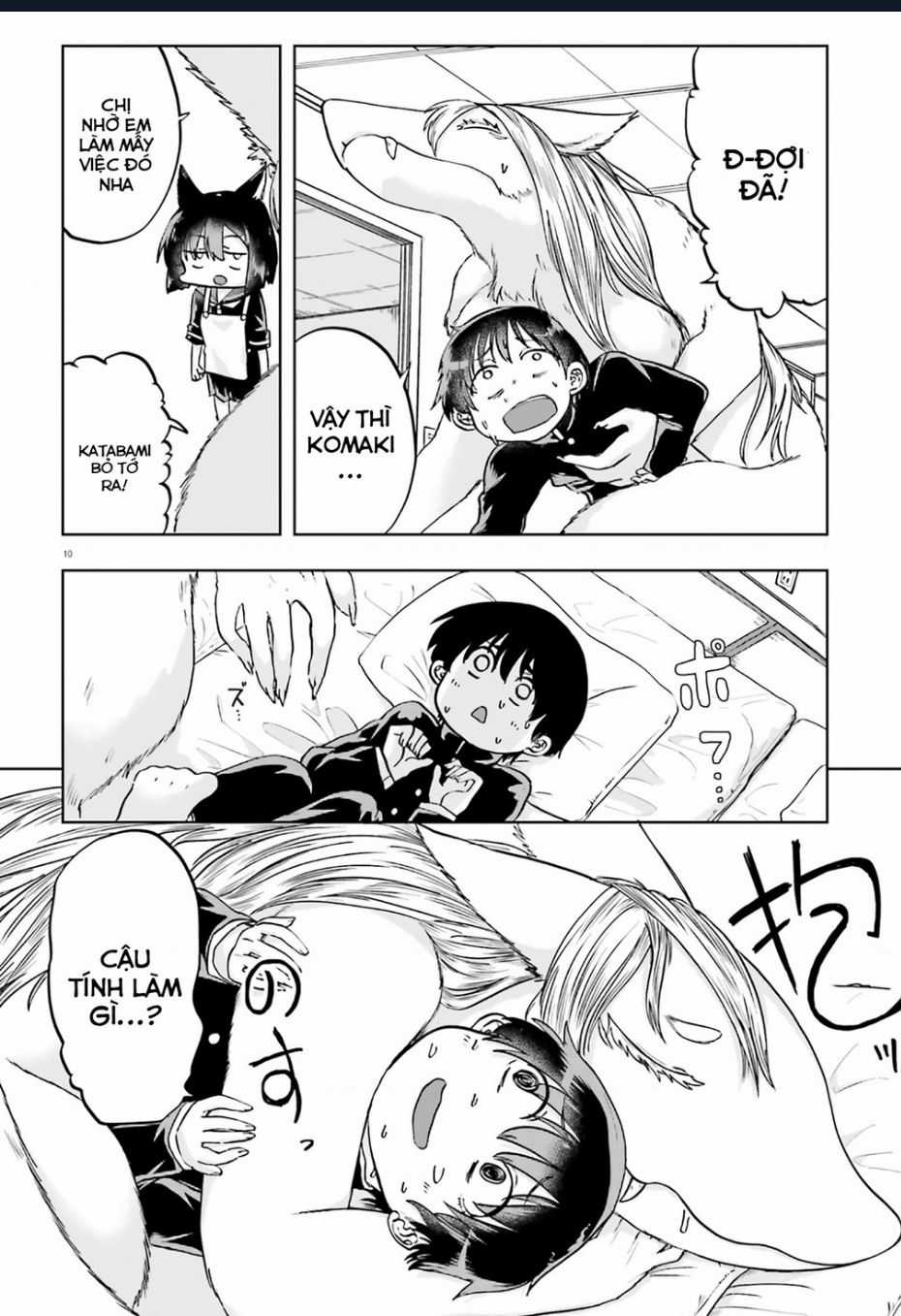 Cô Nàng Hồ Ly Katabami-San Chapter 12 trang 9