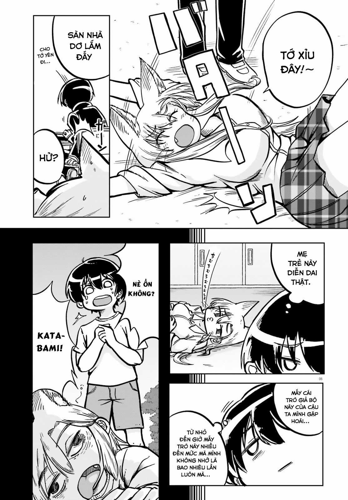 Cô Nàng Hồ Ly Katabami-San Chapter 2 trang 5