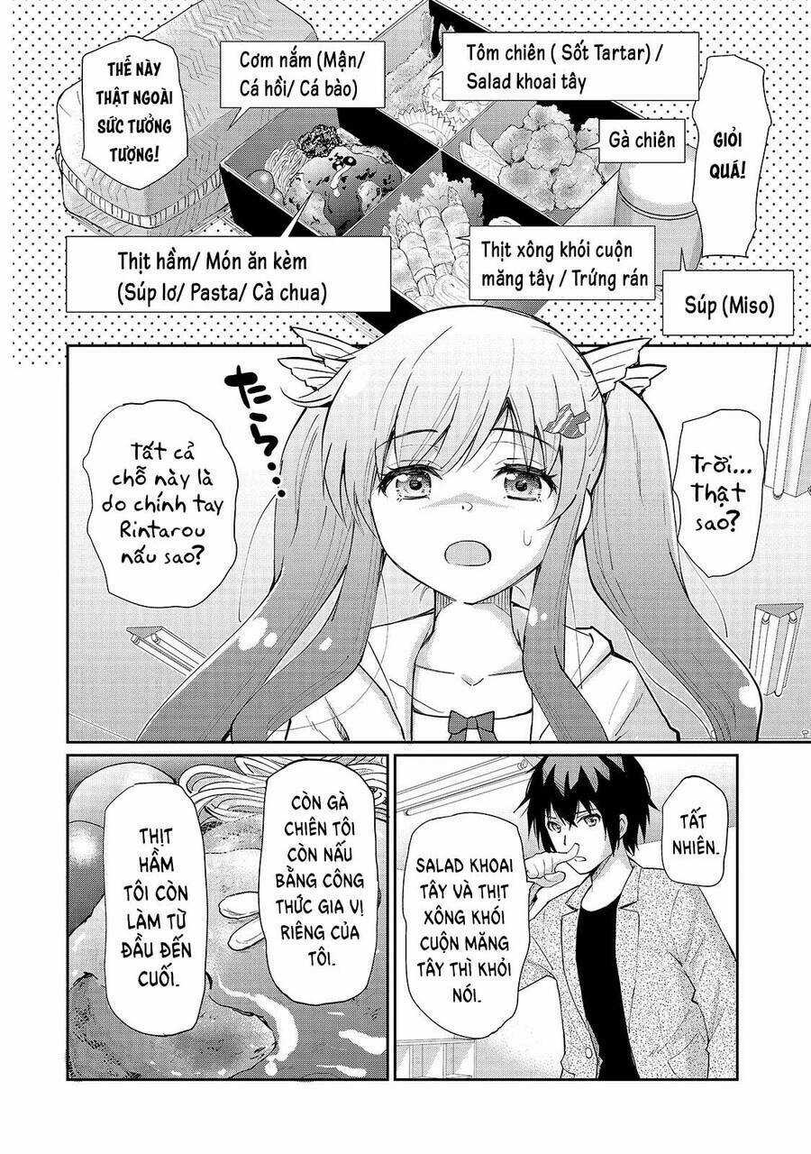 Cô Nàng Idol Đói Bụng Và Anh Chàng Yêu Nội Trợ Chapter 8.1 trang 6