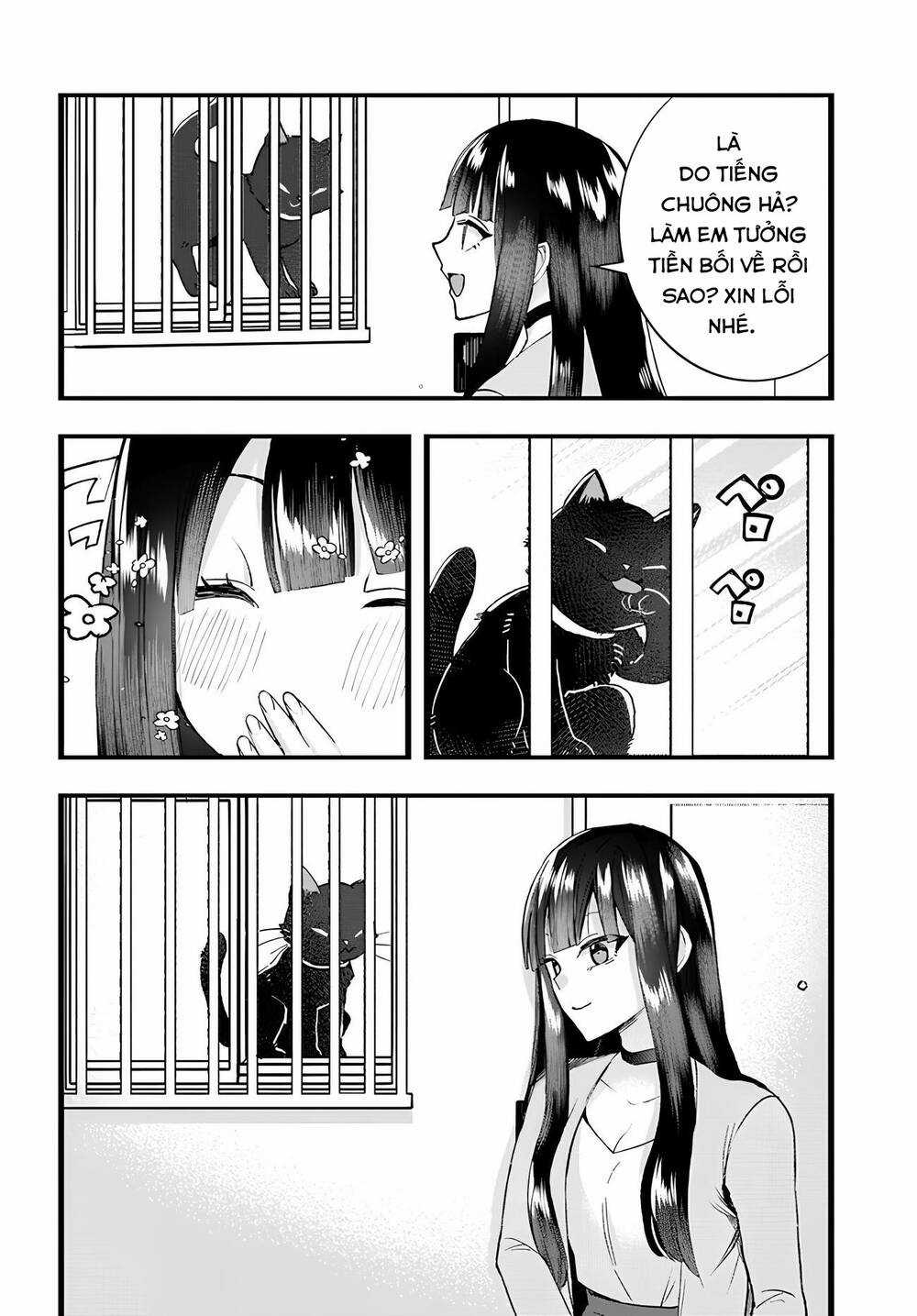 cô nàng lạnh lùng trên trường lại là mèo cưng của tôi Chapter 9 trang 3