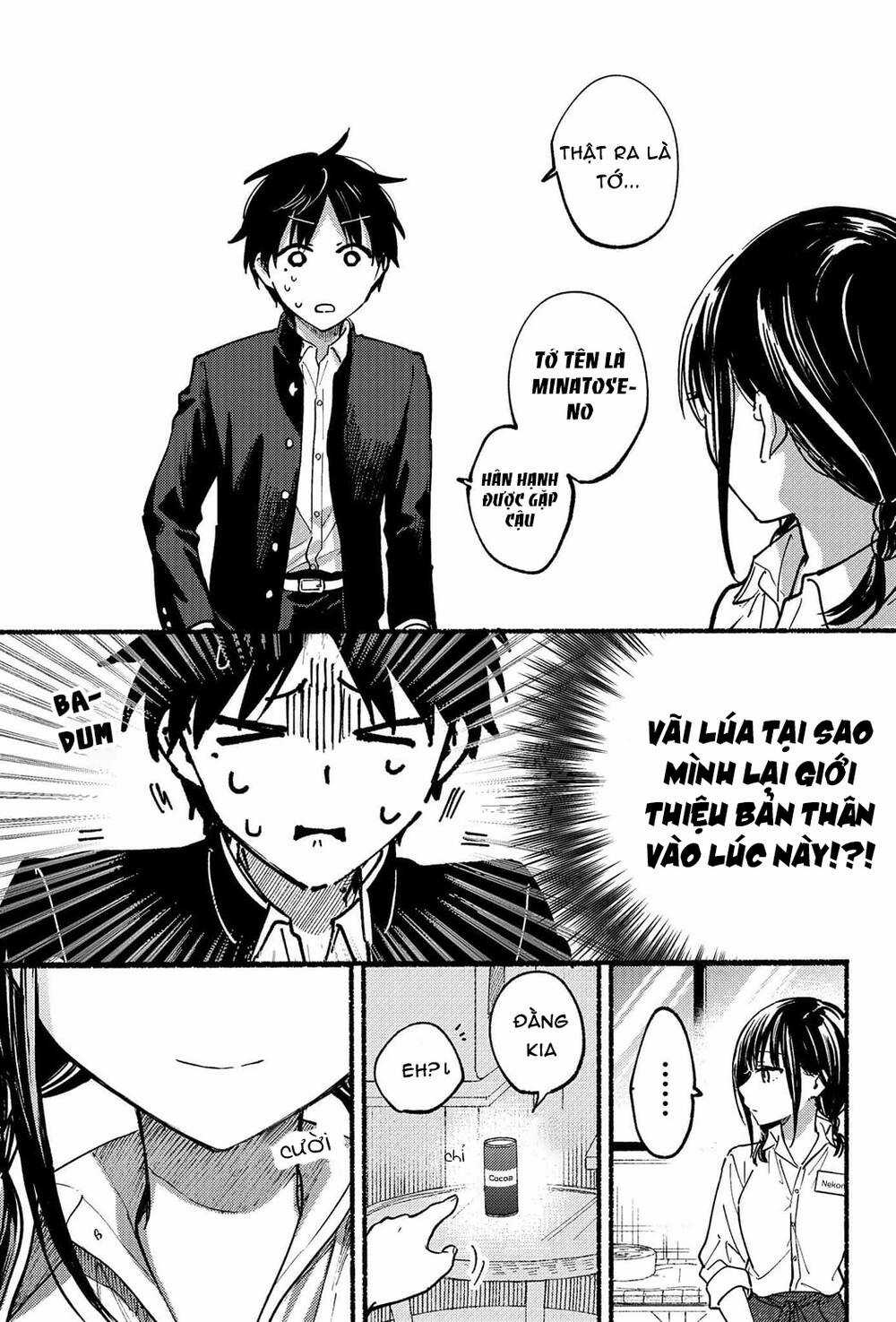 Cô Nàng Mèo Ngủ Gật Và Chàng Trai Hướng Nội Chapter 1.2 trang 13