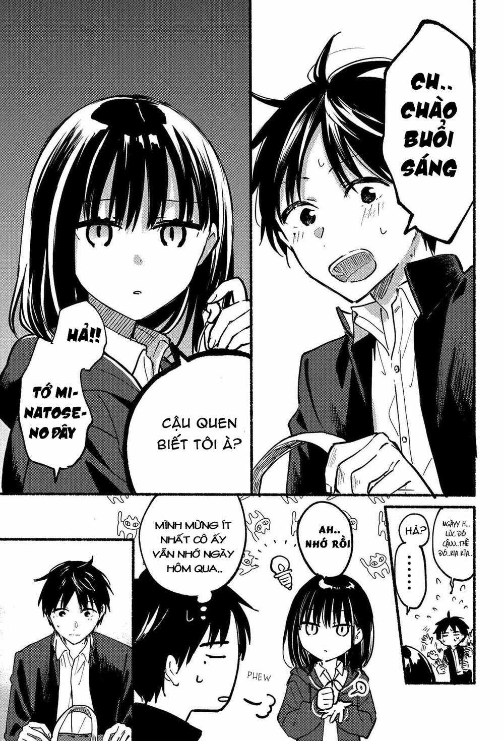 Cô Nàng Mèo Ngủ Gật Và Chàng Trai Hướng Nội Chapter 1.2 trang 19