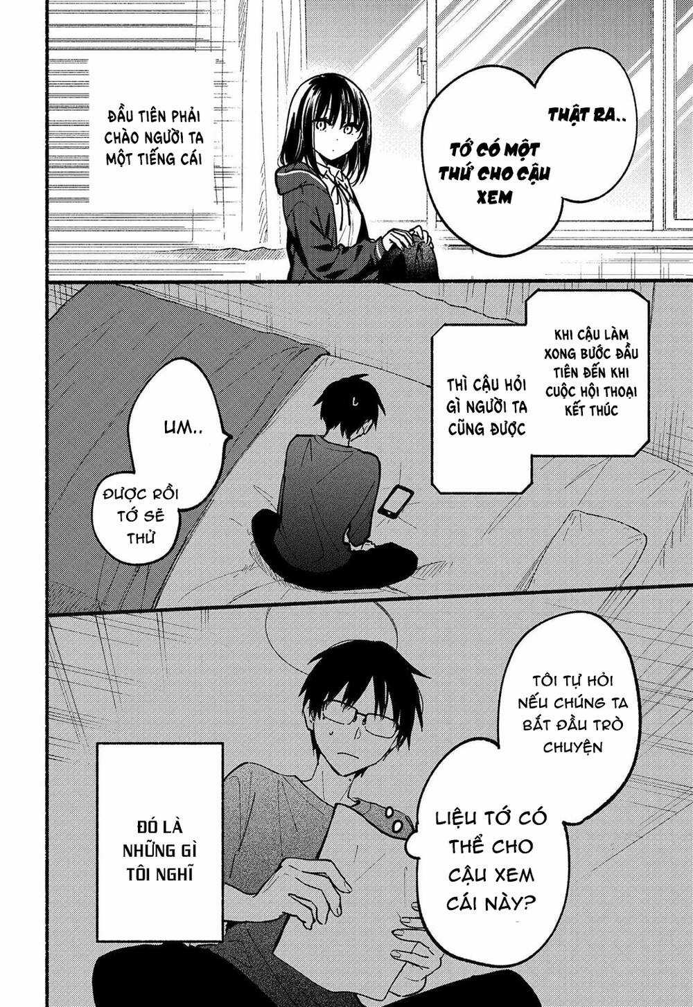 Cô Nàng Mèo Ngủ Gật Và Chàng Trai Hướng Nội Chapter 1.2 trang 20