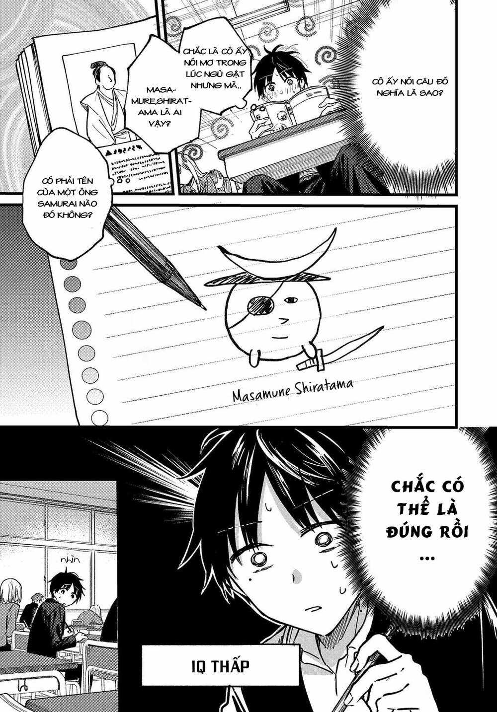 Cô Nàng Mèo Ngủ Gật Và Chàng Trai Hướng Nội Chapter 1.2 trang 3