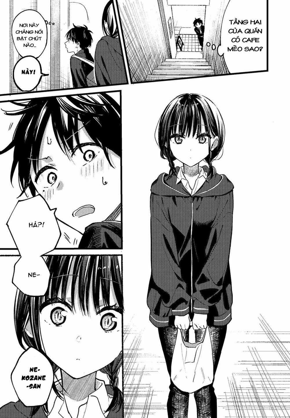 Cô Nàng Mèo Ngủ Gật Và Chàng Trai Hướng Nội Chapter 1.2 trang 5