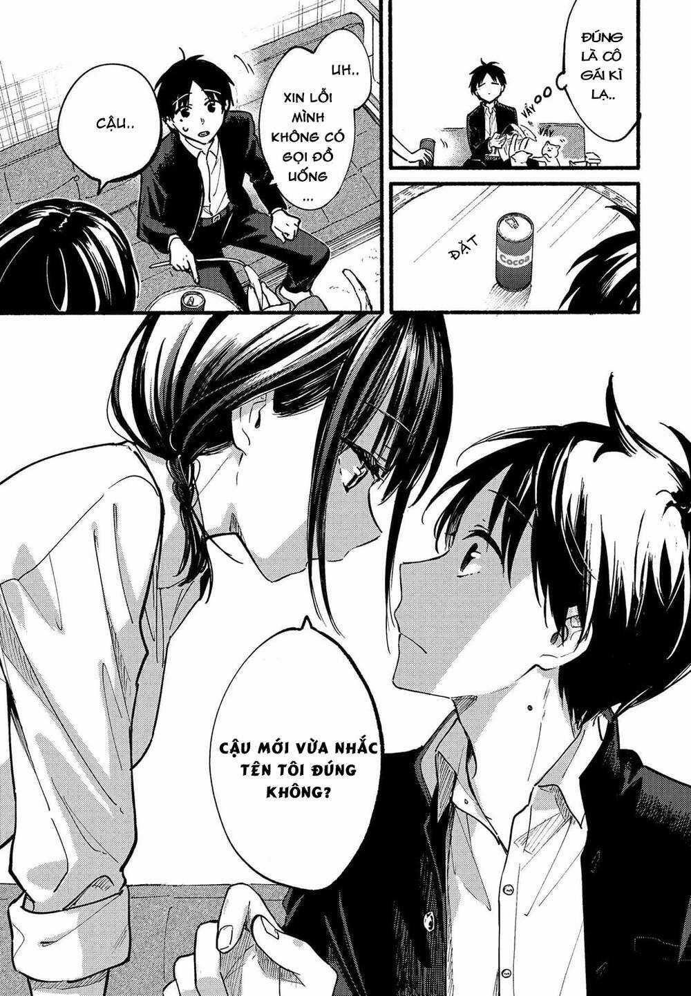 Cô Nàng Mèo Ngủ Gật Và Chàng Trai Hướng Nội Chapter 1.2 trang 7