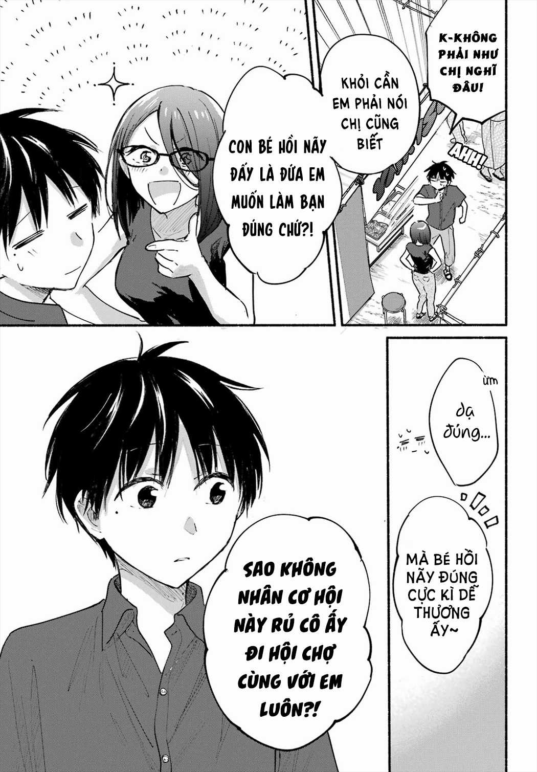 Cô Nàng Mèo Ngủ Gật Và Chàng Trai Hướng Nội Chapter 1 trang 16